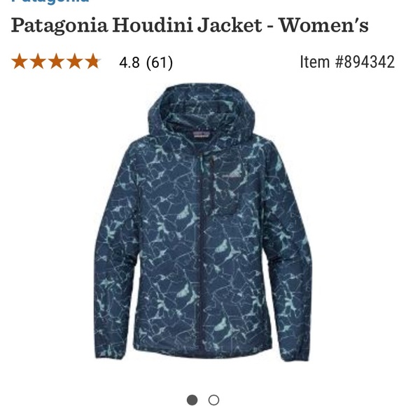 Patagonia Jackets & Blazers - *1-hr sale!* Patagonia Houdini Rain Jacket